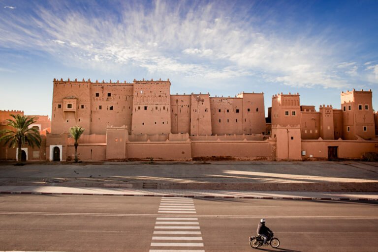 ouarzazat kasbah caravan roads