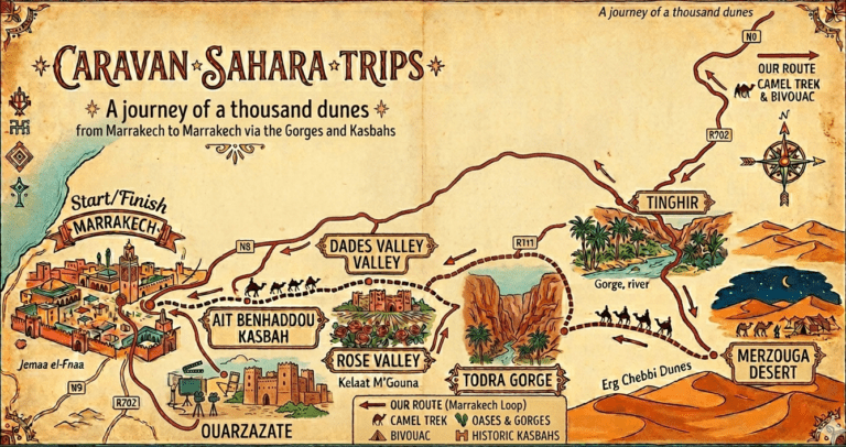 3 Days Marrakech to Sahara Desert Tour
